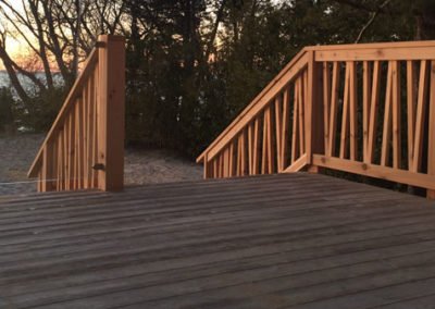 InvisiRail and Western Red Cedar