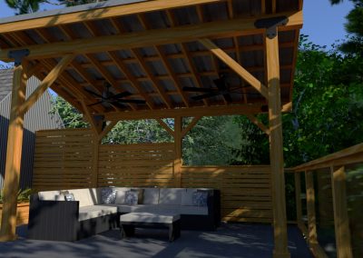 Deck with Pergola