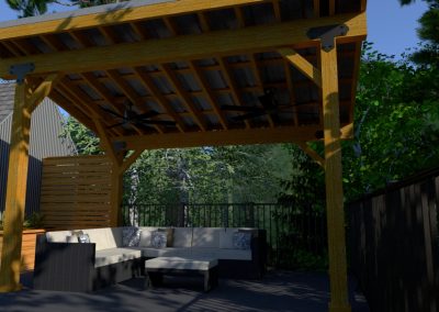 Deck with Pergola