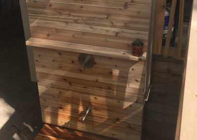 Cedar Outdoor Shower