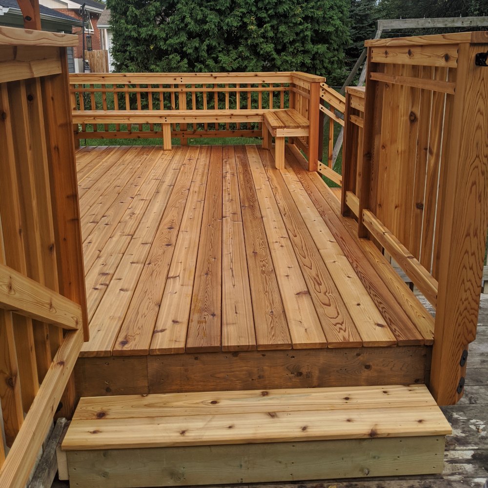 Cedar Railing and Deck Cedar Railing and Deck